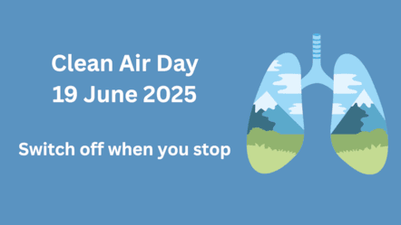 Campaign Banner - Vehicle Idling - Clean Air Day