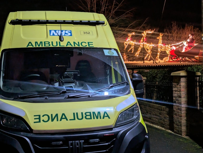Ambulance Service urges public to stay safe and celebrate responsibly this festive season