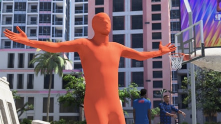 NBA 2K24 Season 8 Orange Man Suit