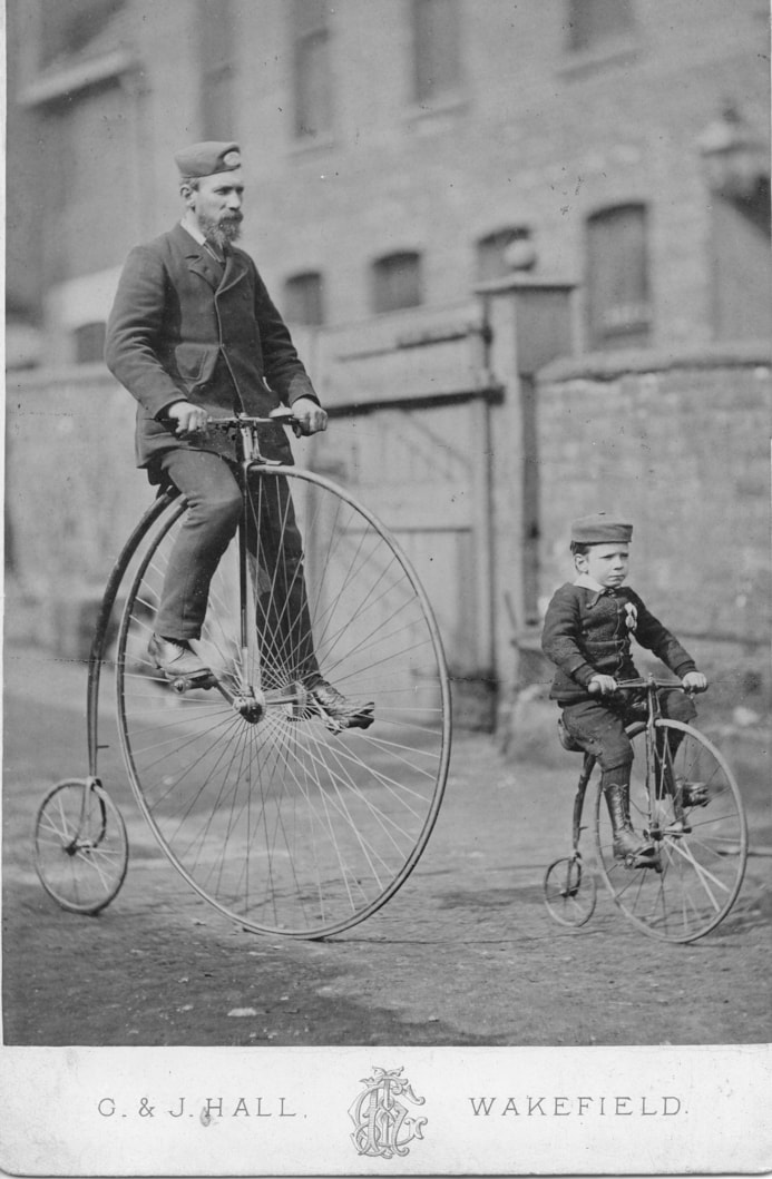 Fashion at Play talk: Other outfits include a father and son in Wakefield wearing suits and riding matching penny farthing bikes, a fashion print from a Victorian women’s fashion magazine from around 1885 and a carefully posed picture of a mother and daughter from the 1860s, both wearing formal dress.

The exhibition also features an album of photographs documenting a spectacular children’s fancy dress ball hosted at Leeds Town Hall by the mayor and mayoress of Leeds, Mr and Mrs Alf Cooke, on January 12, 1891.