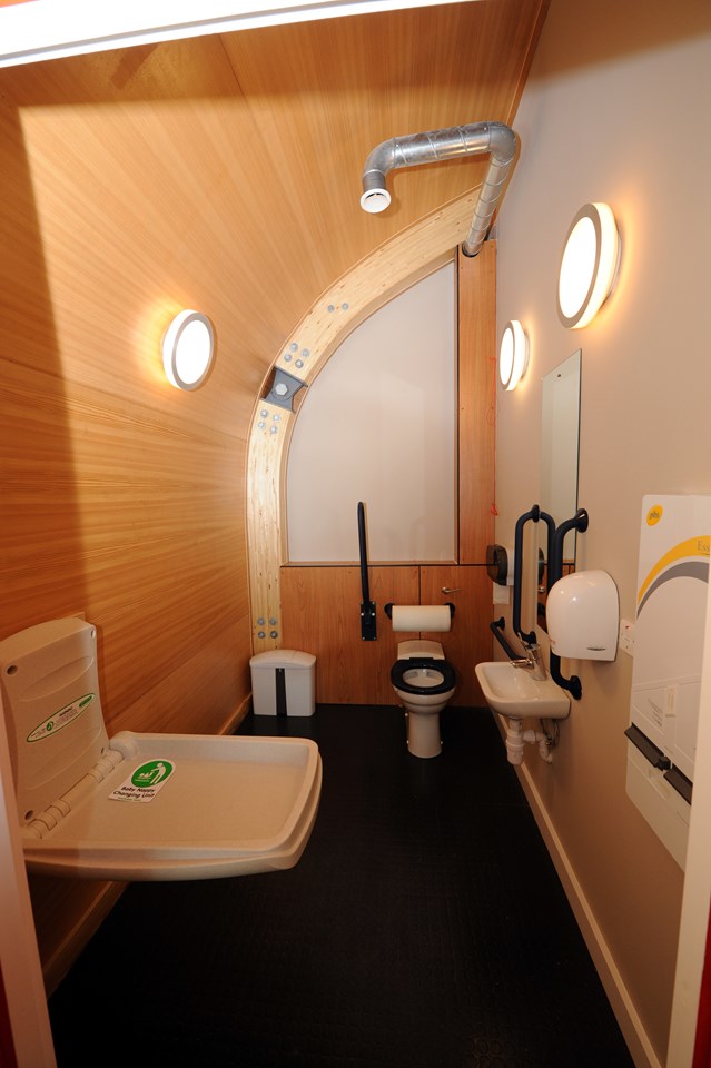 LIME STREET TRANSFORMATION CONTINUES: Accessible toilet facility