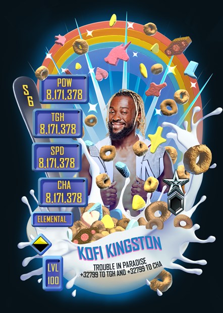 WWESC S6 Kofi Kingston SE Elemental
