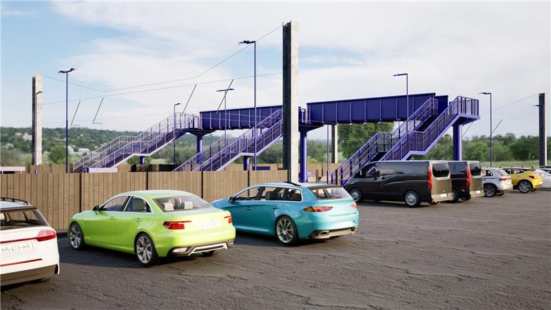Artist impression of Harlington station footbridge, Network Rail (1).png