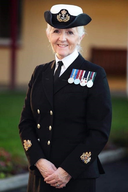 Record-breaking Women’s Royal Navy Service officer Barbara McGregor