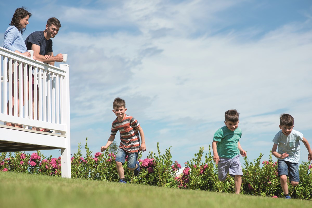 Kids Playing at Craig Tara