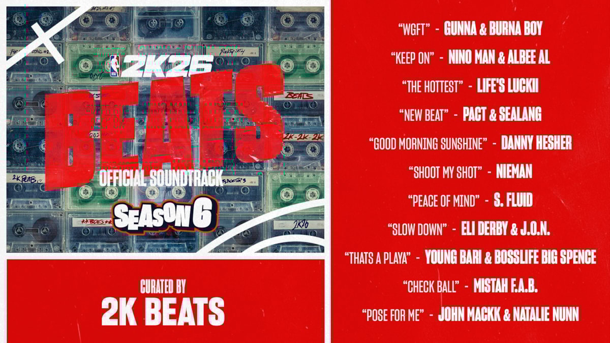 NBA 2K26 Season 6 - 2K Beats Horizontal