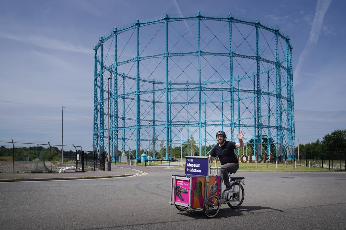 Museum in Motion Cargo Bike. Image © Stewart Attwood-2