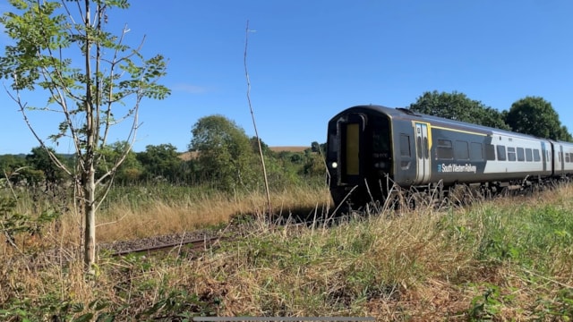 TWO WEEKS TO GO: Vital engineering work to close West of England Line between Gillingham and Yeovil: Gillingham to Tisbury train