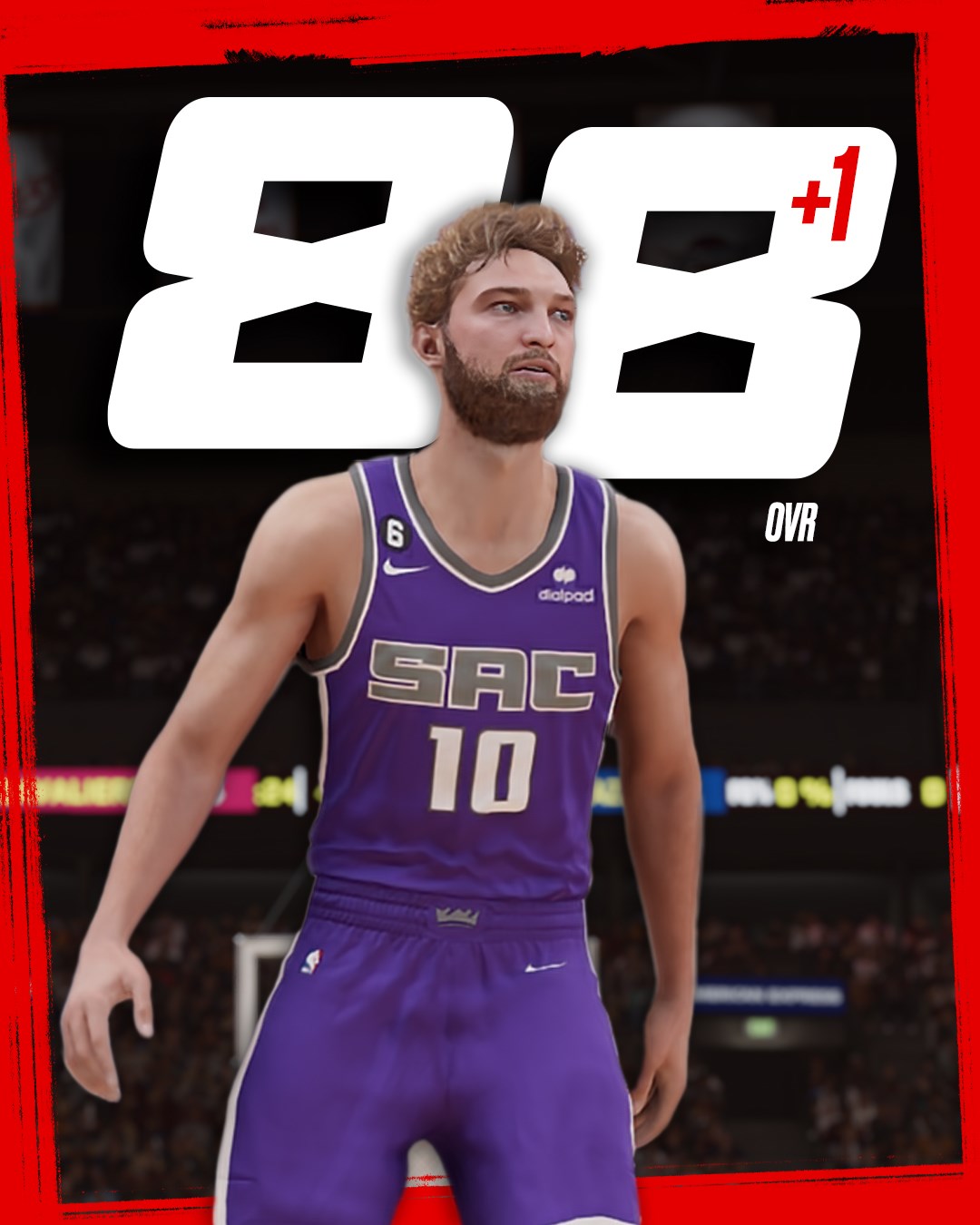 NBA 2K23 Ratings Domantas Sabonis