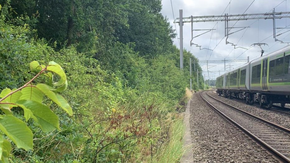 West Parade trackside with LNR - 24 July 2020