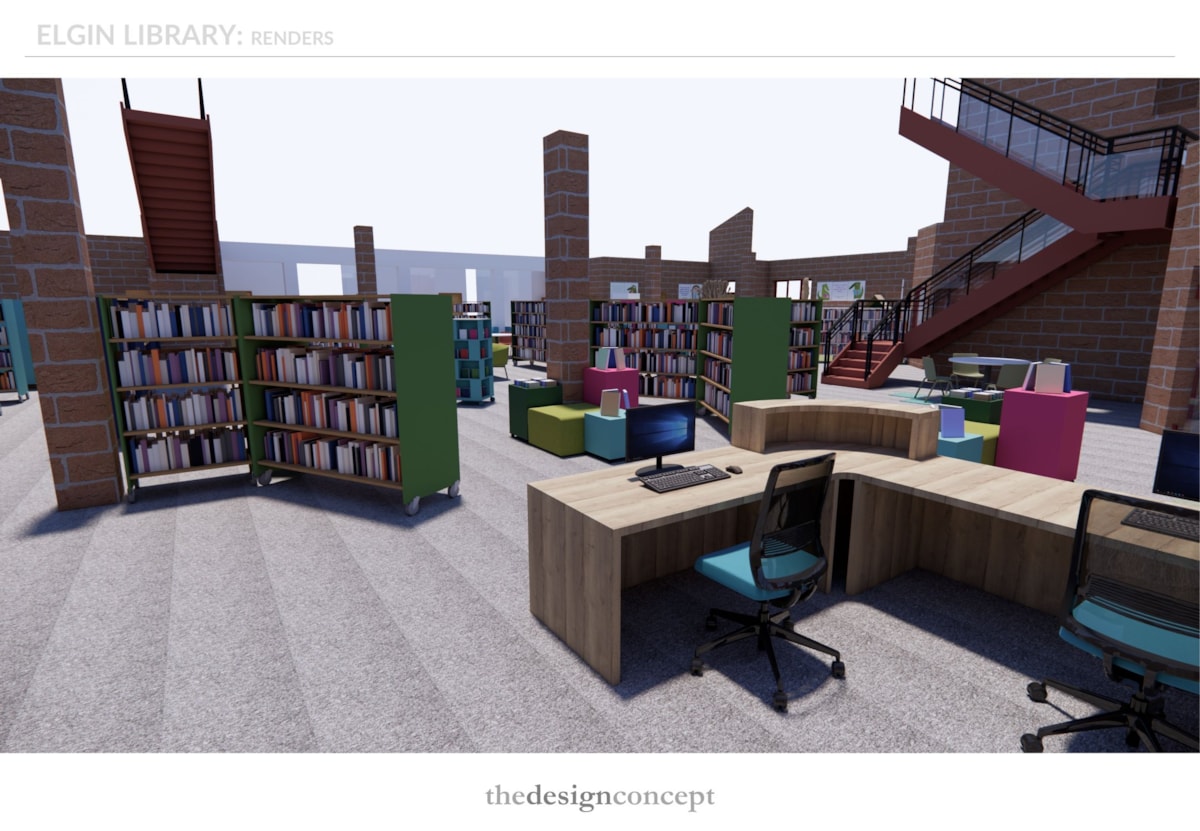 Elgin Library refurb 1
