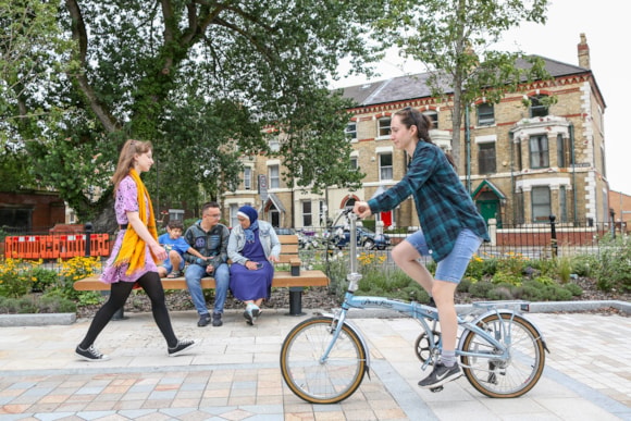 Community helps to shape city region transport network: Active Travel - Liverpool City Region 1