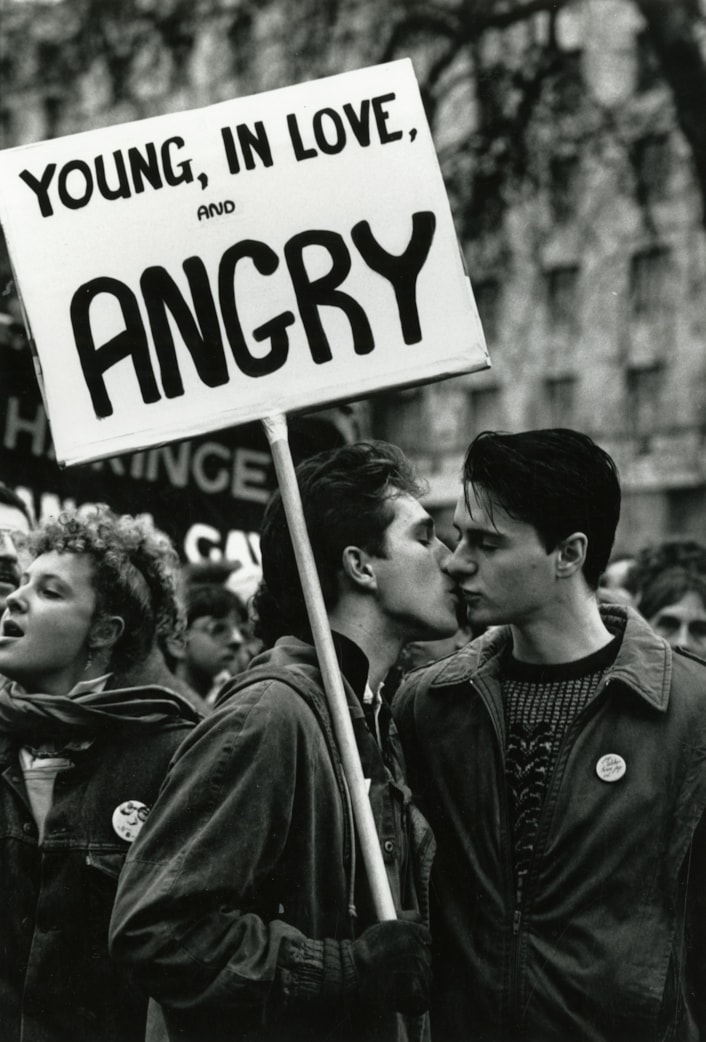 Resistance at Leeds Art Gallery: Pam Isherwood, Stop Clause 28 march, Whitehall, London, 9 January 1988  © Bishopsgate Institute
Leeds Art Gallery will present Steve McQueen: Resistance – How Protest Shaped Britain and Photography Shaped Protest, an exhibition conceived by renowned artist and filmmaker Steve McQueen and curated in collaboration with Clarrie Wallis and Emma Lewis of Turner Contemporary. The exhibition will open later this year, it was announced today.
The exhibition will explore how acts of resistance have shaped life in the UK and the powerful role photography has played in both documenting and driving change.