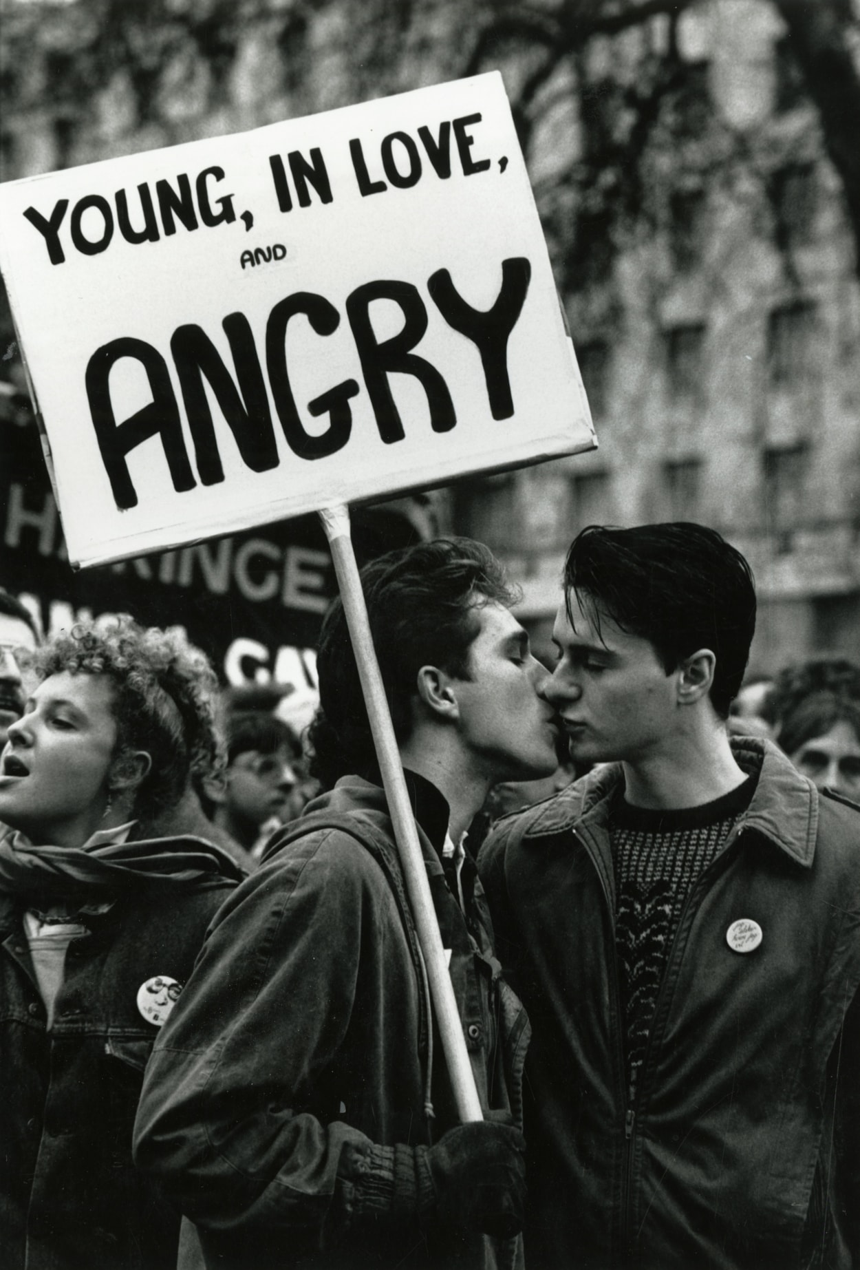 Resistance at Leeds Art Gallery: Pam Isherwood, Stop Clause 28 march, Whitehall, London, 9 January 1988  © Bishopsgate Institute
Leeds Art Gallery will present Steve McQueen: Resistance – How Protest Shaped Britain and Photography Shaped Protest, an exhibition conceived by renowned artist and filmmaker Steve McQueen and curated in collaboration with Clarrie Wallis and Emma Lewis of Turner Contemporary. The exhibition will open later this year, it was announced today.
The exhibition will explore how acts of resistance have shaped life in the UK and the powerful role photography has played in both documenting and driving change.