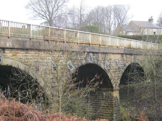 Railway bridge maintenance means diversions in Darwen: The bridge at Greens Arms Road, Darwen