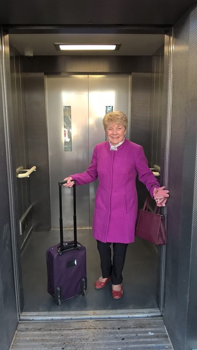 9 Feb First passenger