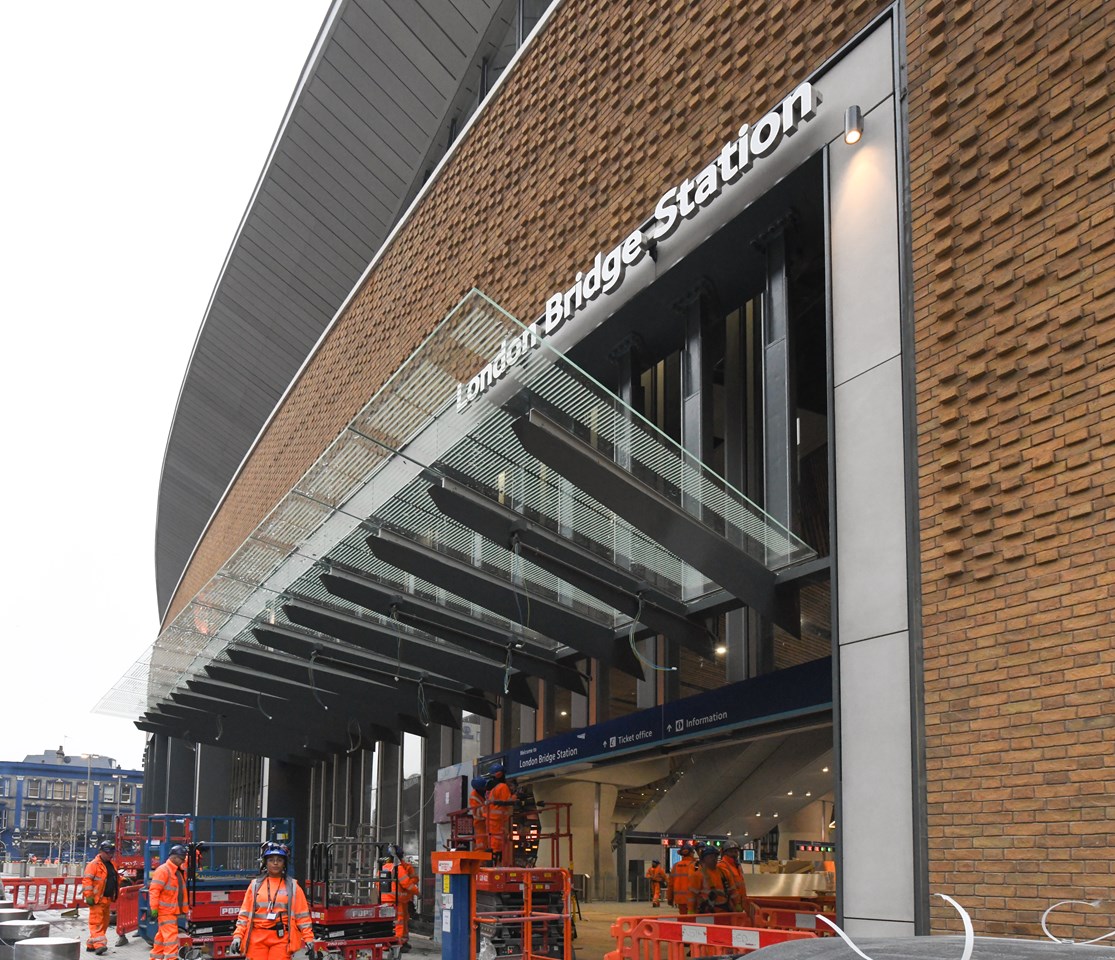 London Bridge: London Bridge's new concourse, pictured just before it opened fully for the first time