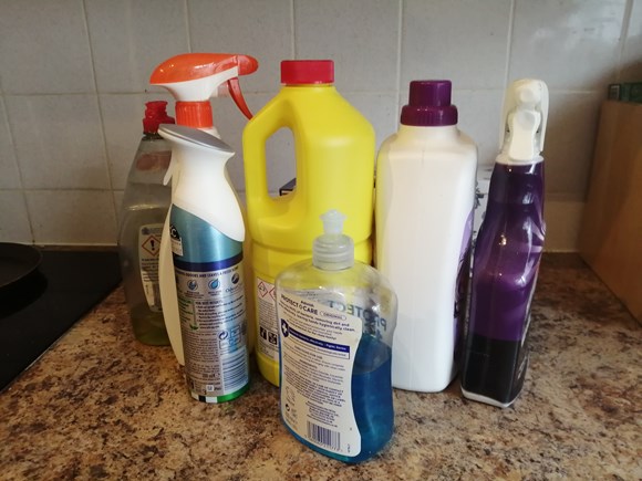 Families to be given advice on protecting children from household cleaning products: Cleaning products