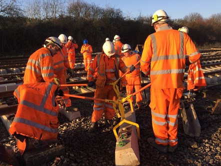 Network Rail track maintenance