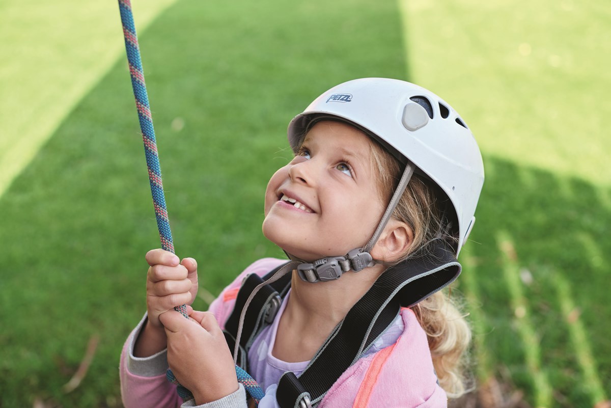 Climbing Wall at Thorpe Park