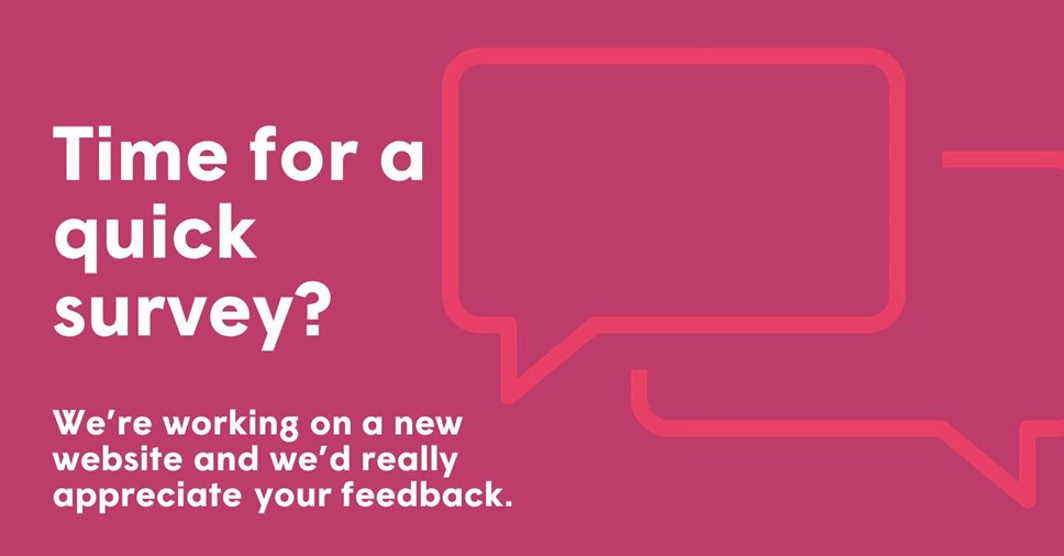 Help us create our new website: website survey