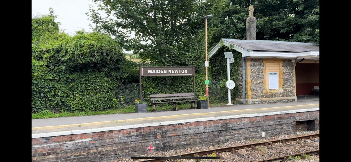 Maiden Newton station