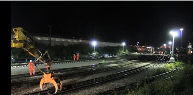 Huge rail upgrade continues