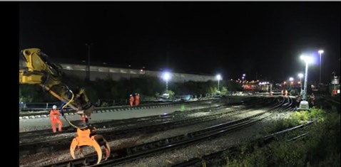 Huge rail upgrade continues