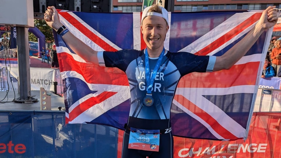 Shaun Jasper Triathlon GB Flag