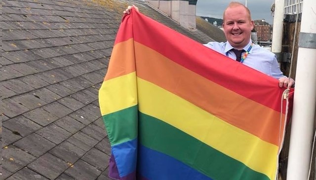 Railway worker recognised in New Year’s Honours list for improving inclusivity: shane on roof - Copy