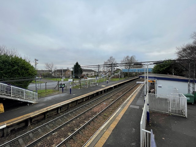Drumry Station platform works set to begin next month: Drumry station 2
