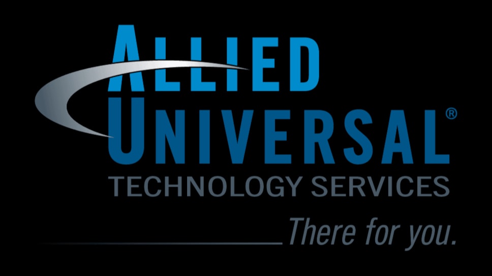 Allied-Universal Technology Services Logo Stacked Tagline