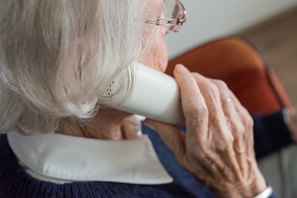 Active Withernsea wants to hear from residents at the Tell Us More session: Elderly woman on the phone