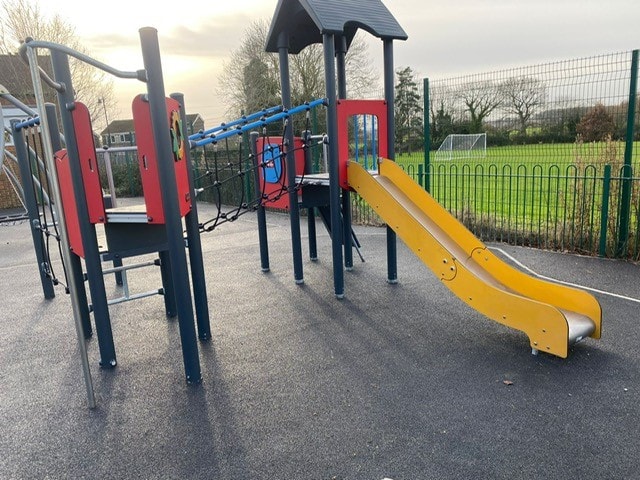 Scholes playground 2: A Scholes playground is open again for play after a much-needed refurb.