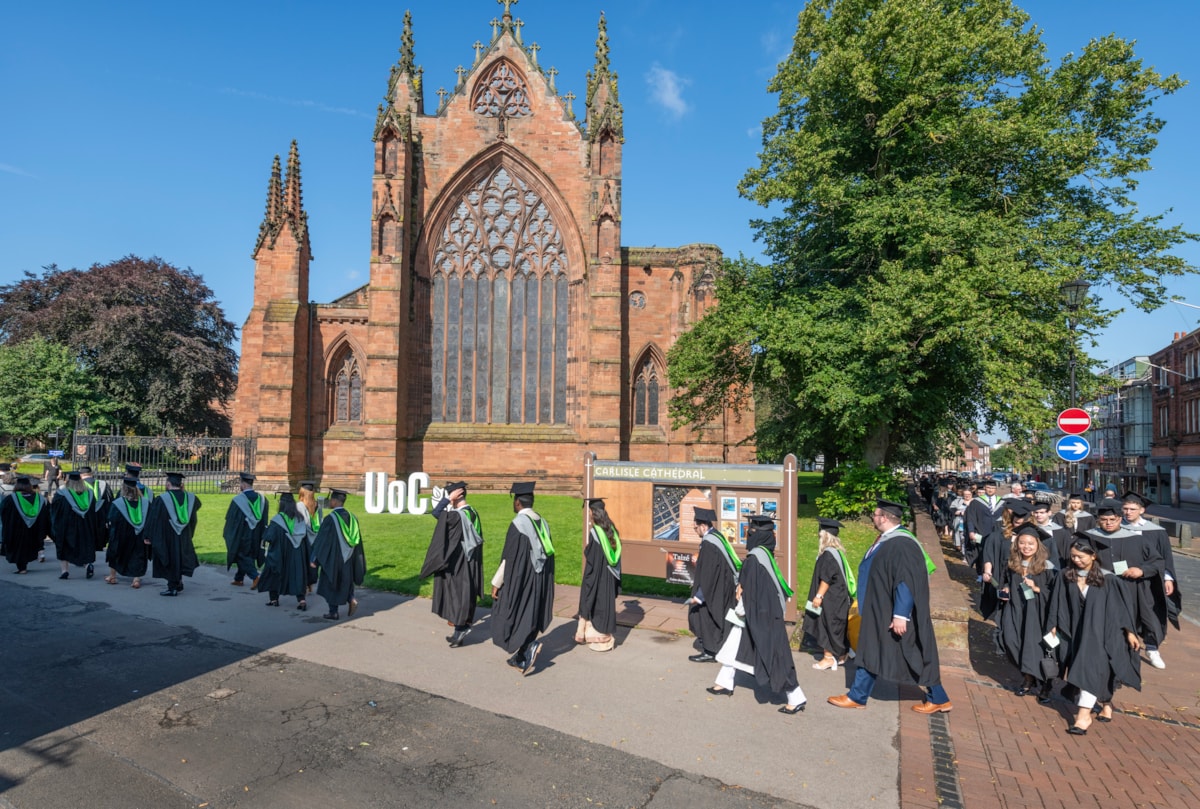 University of Cumbria Graduation 2024 - Jonny Becker Photo