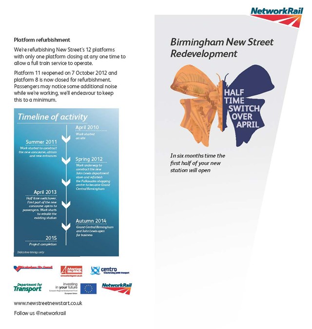 Passenger leaflet page 1