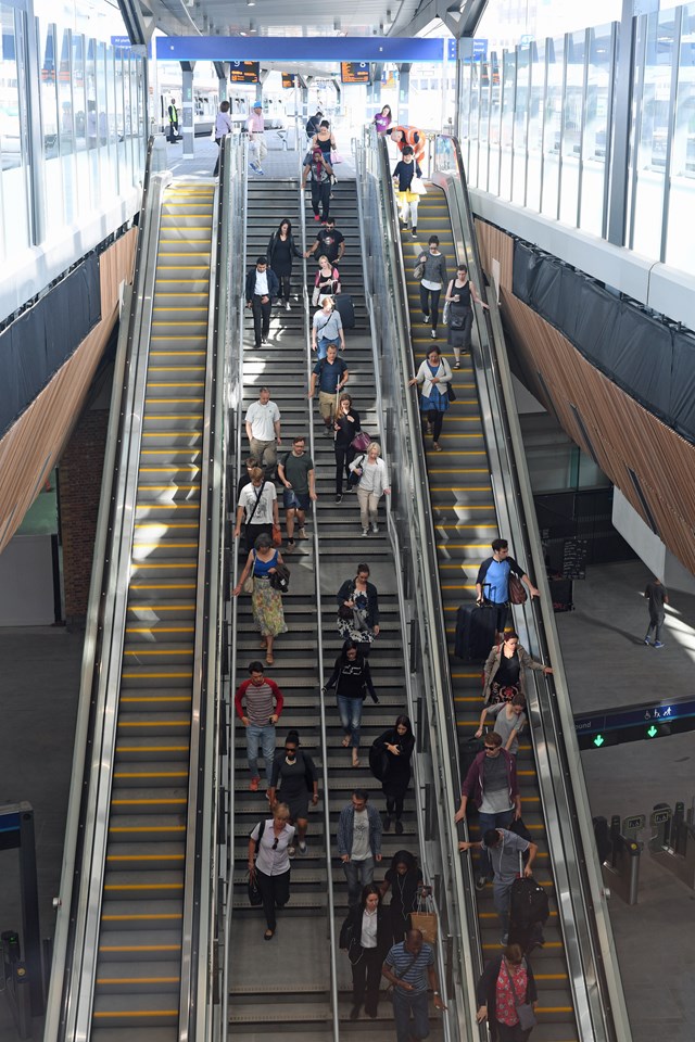 Escalators at London Bridge