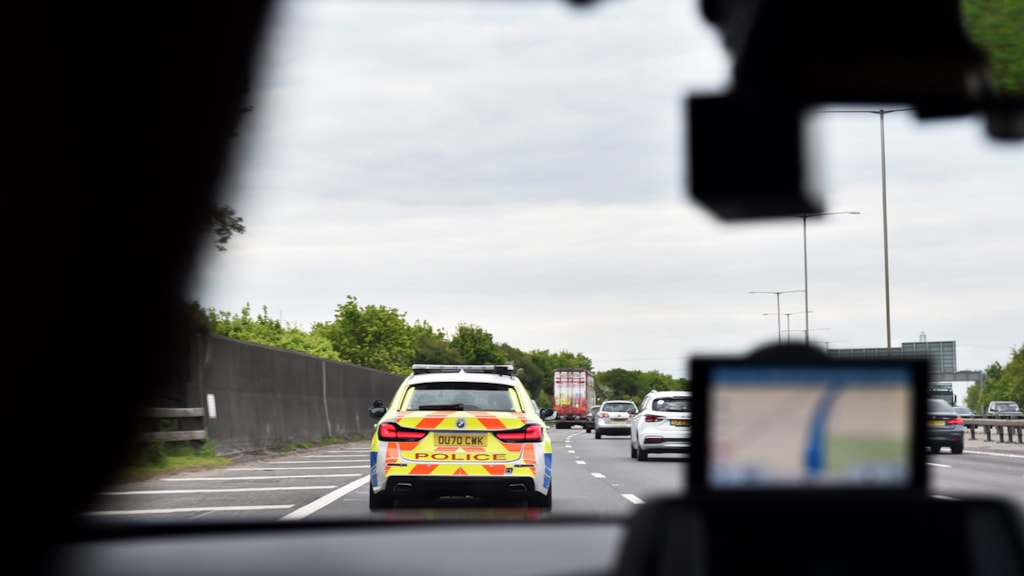 Op Topaz vehicle on road