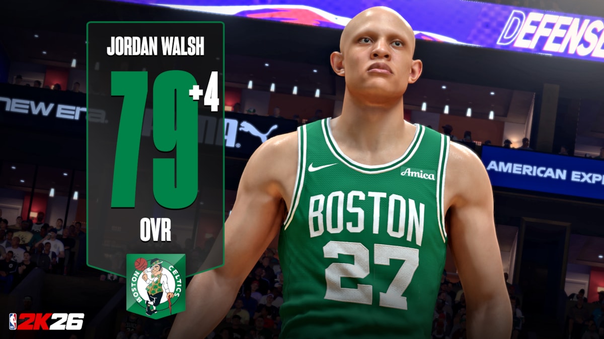 NBA 2K26 Ratings Update 4 - Jordan Walsh 1