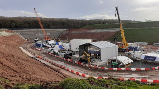 Long Itchington Wood Tunnel north portal site: Credit: BBV