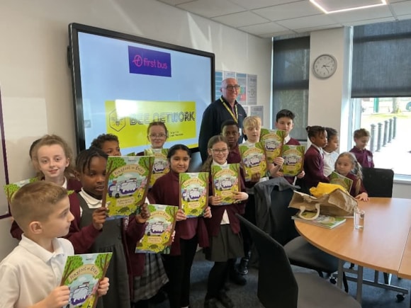 Kevin Mullin at Bowlee Park Primary School Middleton Greater Manchester