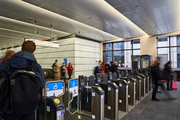 TfL Image - Bank station Cannon Street gateline