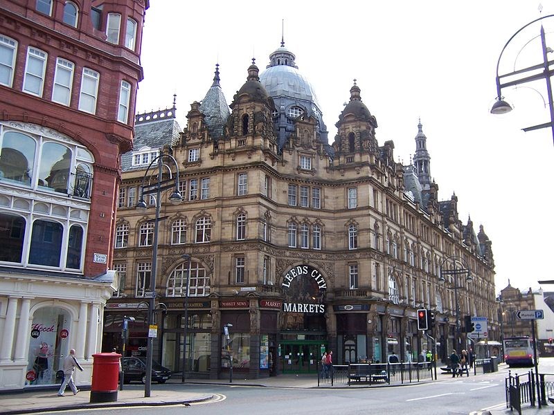 Fascinating history of oldest street in Leeds to be explored in new book: leedskirkgatemarket2.jpg