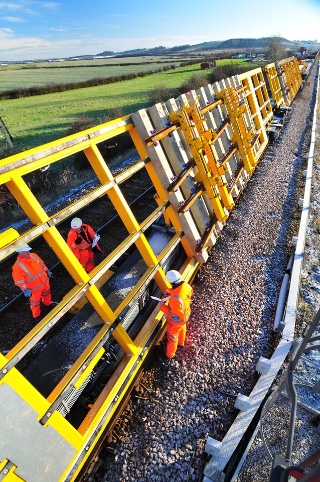 MORE TRAINS AND FEWER BUSES THIS CHRISTMAS: tilting wagon