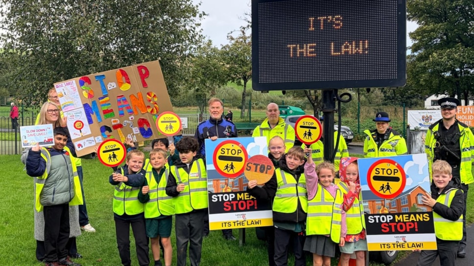 Stop Means Stop at Britannia in Rossendale