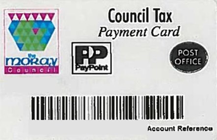 Moray residents urged to discard plastic payment cards for Council Tax and Housing Benefit Overpayment