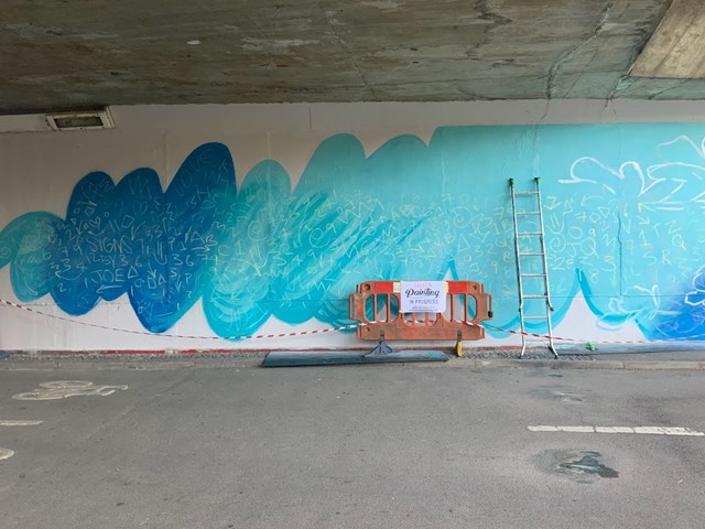Raynes park mural 4