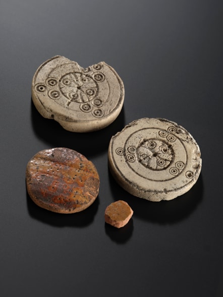 Gaming pieces - copyright National Museums Scotland