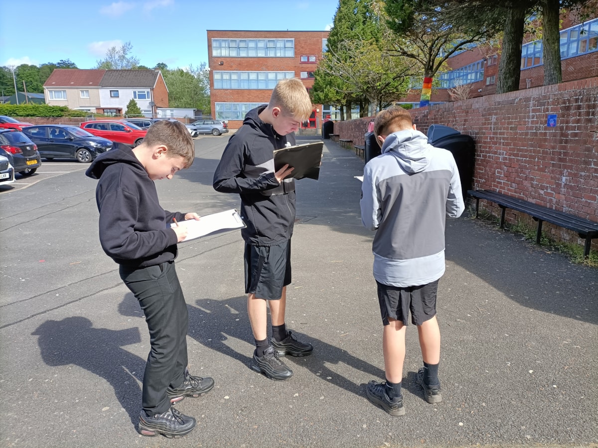 Litter impact surveys took place twice daily