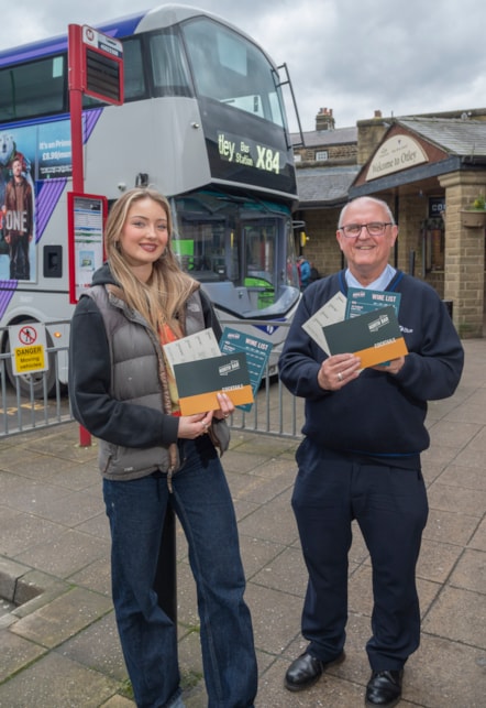 X84 at Otley bus station 2